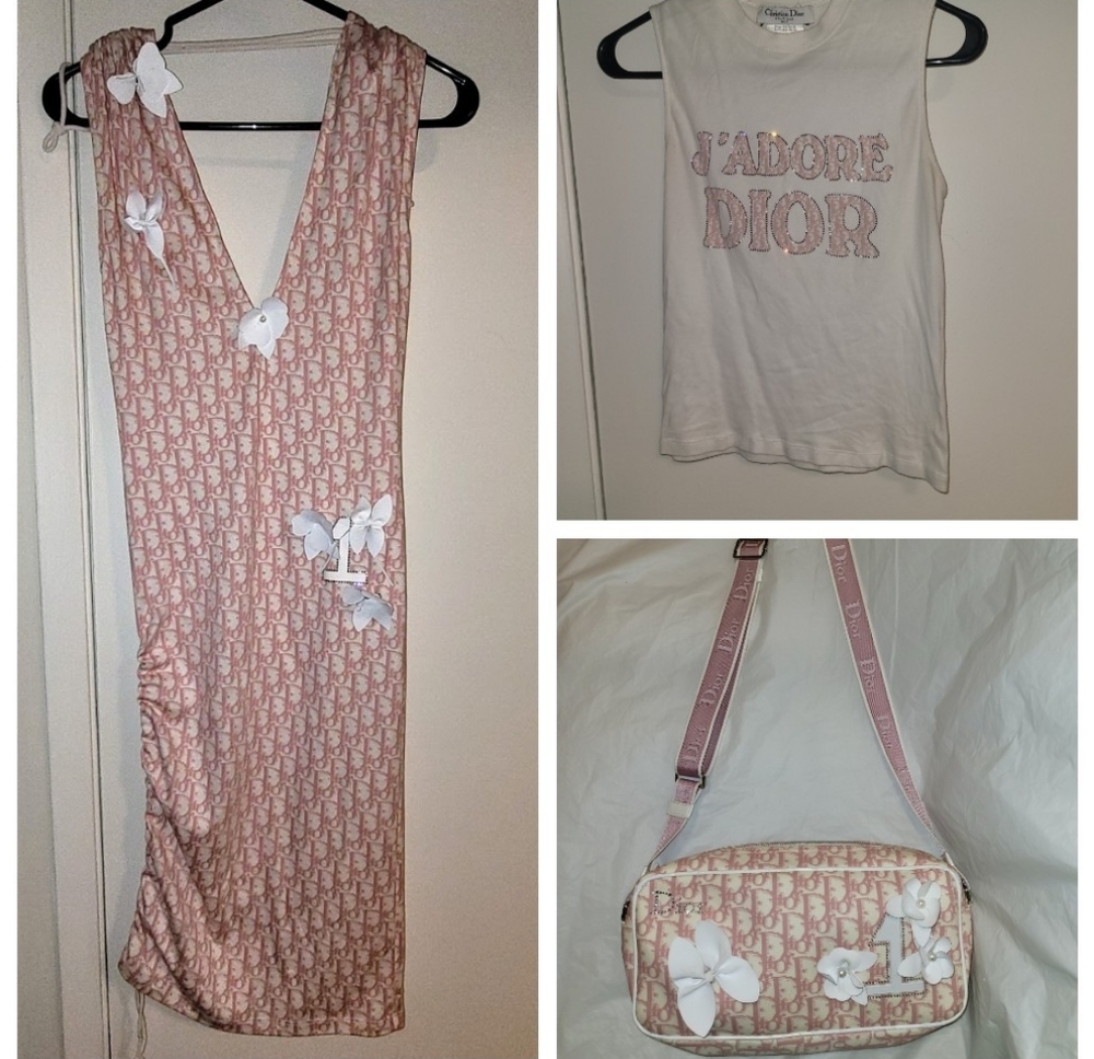 Christian Dior pink kit (only bag rest is sold!!!)